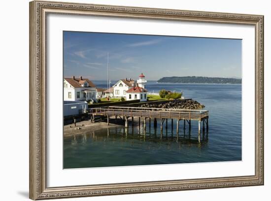 Mukilteo Lighthouse, Mukilteo, Washington, USA-Michele Benoy Westmorland-Framed Photographic Print