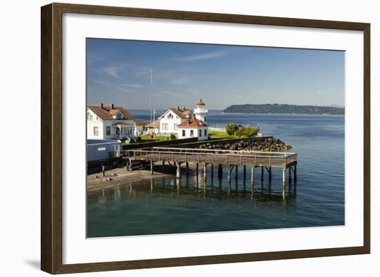 Mukilteo Lighthouse, Mukilteo, Washington, USA-Michele Benoy Westmorland-Framed Photographic Print