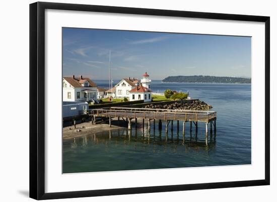 Mukilteo Lighthouse, Mukilteo, Washington, USA-Michele Benoy Westmorland-Framed Photographic Print