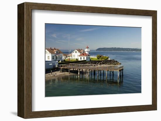 Mukilteo Lighthouse, Mukilteo, Washington, USA-Michele Benoy Westmorland-Framed Photographic Print