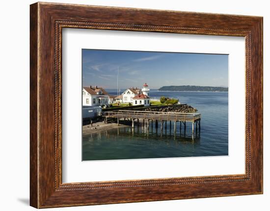 Mukilteo Lighthouse, Mukilteo, Washington, USA-Michele Benoy Westmorland-Framed Photographic Print