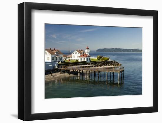 Mukilteo Lighthouse, Mukilteo, Washington, USA-Michele Benoy Westmorland-Framed Photographic Print