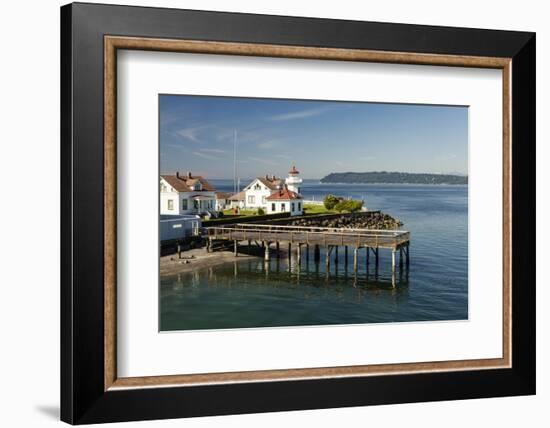 Mukilteo Lighthouse, Mukilteo, Washington, USA-Michele Benoy Westmorland-Framed Photographic Print