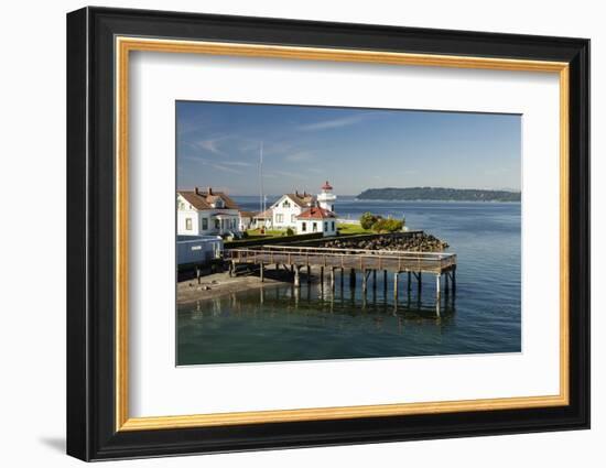 Mukilteo Lighthouse, Mukilteo, Washington, USA-Michele Benoy Westmorland-Framed Photographic Print