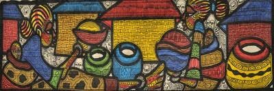 Calabash Market-Muktair Oladoja-Framed Giclee Print