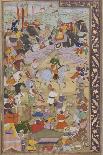 The Emperor Akbar Hunts at Sanganer on His Way to Gujarat, 1600-10-Mukund-Giclee Print