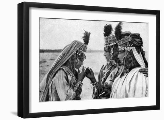 Mulatto Girls of the Ouled Nails, Algeria, 1922-A Bougaut-Framed Giclee Print