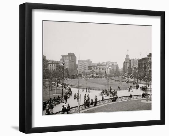 Mulberry Bend, New York-null-Framed Photo