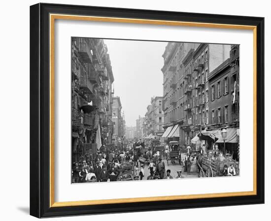 Mulberry St., New York, N.Y.-null-Framed Photo