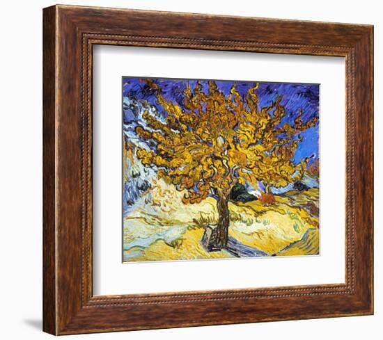 Mulberry Tree, c.1889-Vincent van Gogh-Framed Art Print