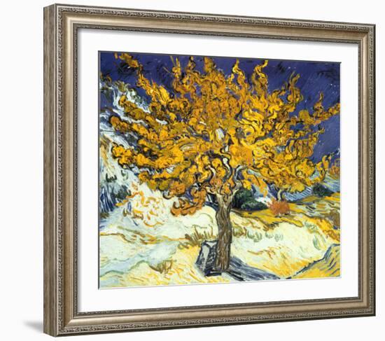 Mulberry Tree, c.1889-Vincent van Gogh-Framed Art Print