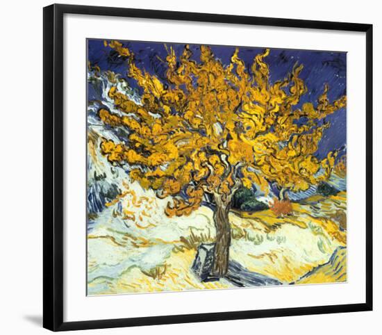 Mulberry Tree, c.1889-Vincent van Gogh-Framed Art Print