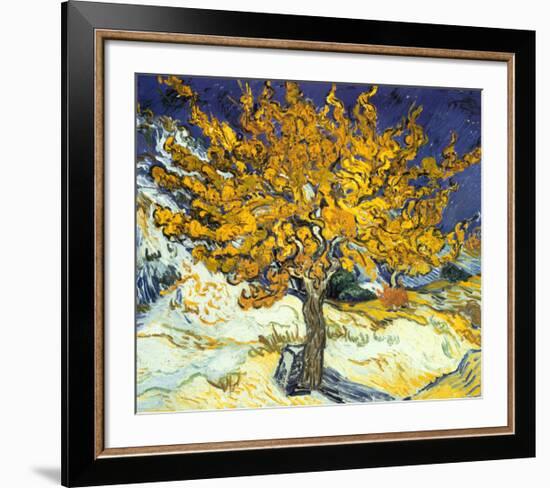 Mulberry Tree, c.1889-Vincent van Gogh-Framed Art Print