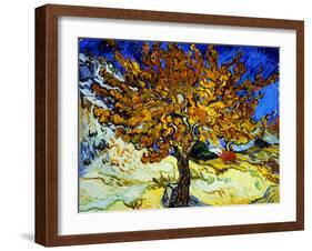 Mulberry Tree, c.1889-Vincent van Gogh-Framed Giclee Print