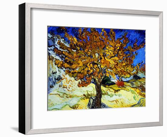 Mulberry Tree, c.1889-Vincent van Gogh-Framed Giclee Print