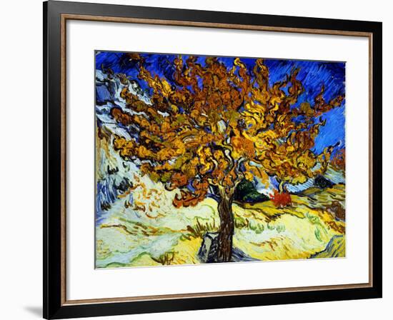 Mulberry Tree, c.1889-Vincent van Gogh-Framed Giclee Print