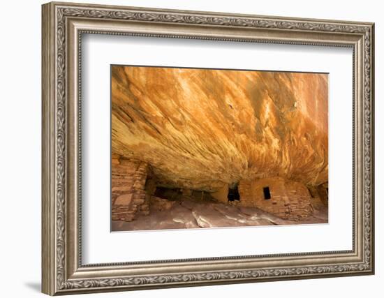 Mule Canyons House on Fire Ruin, Anasazi Ruins, Cedar Mesa, Utah-Richard Wright-Framed Photographic Print