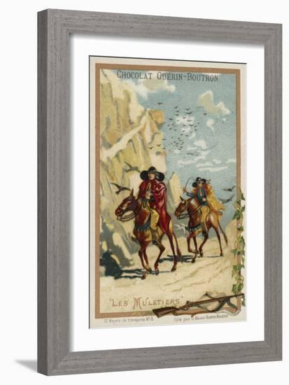 Muleteers-null-Framed Giclee Print