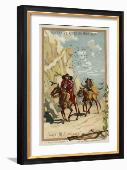 Muleteers-null-Framed Giclee Print