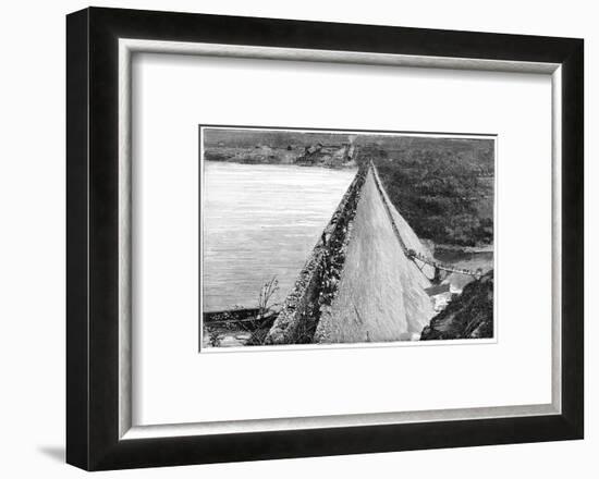 Mullaperiyar Dam, 19th Century-Science Photo Library-Framed Photographic Print