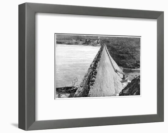 Mullaperiyar Dam, 19th Century-Science Photo Library-Framed Photographic Print