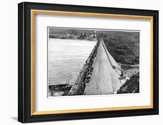 Mullaperiyar Dam, 19th Century-Science Photo Library-Framed Photographic Print