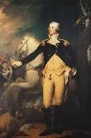 Portrait of General George Washington (1732-1799) at the Battle of Trenton-Muller Robert-Framed Premier Image Canvas