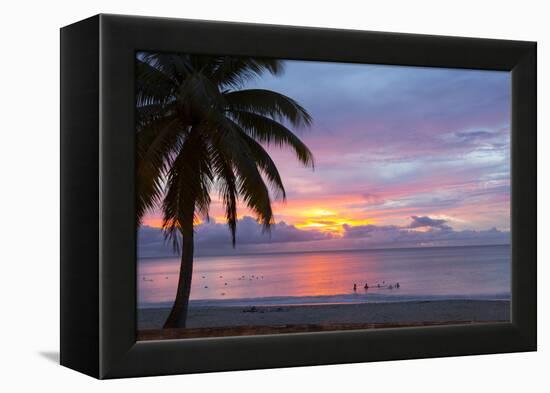 Mullins Beach, St. Peter, Barbados, West Indies, Caribbean, Central America-Frank Fell-Framed Premier Image Canvas