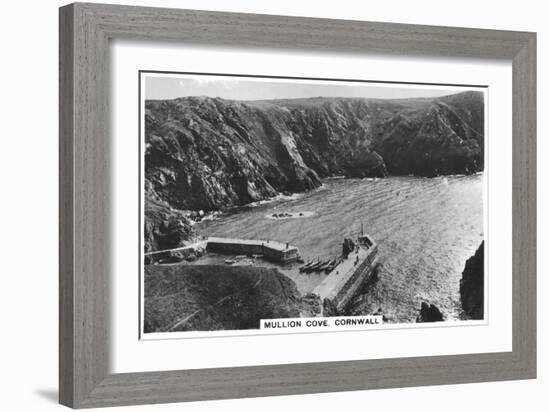 Mullion Cove, Cornwall, 1936-null-Framed Giclee Print