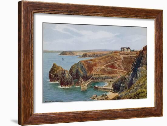 Mullion Cove, Cornwall-Alfred Robert Quinton-Framed Giclee Print