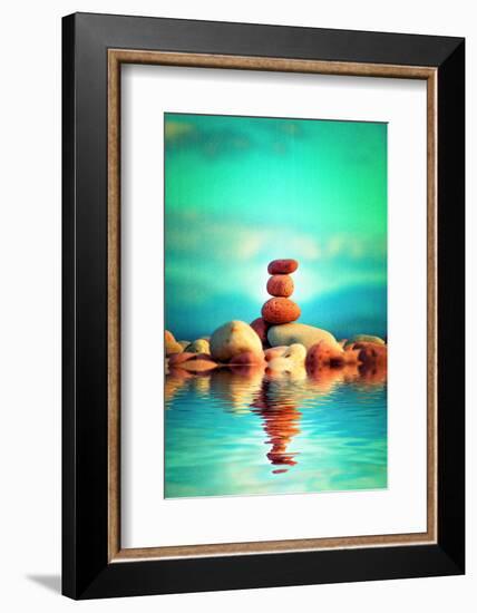 Mulranny Ephemeral Art-Philippe Sainte-Laudy-Framed Photographic Print