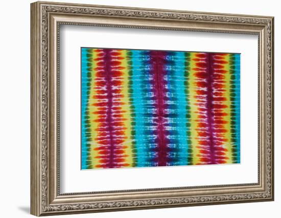 Multi Colored Tie Dye Design-dgphotography-Framed Photographic Print