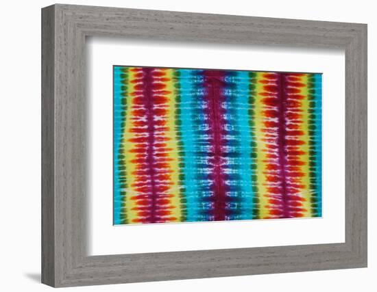 Multi Colored Tie Dye Design-dgphotography-Framed Photographic Print