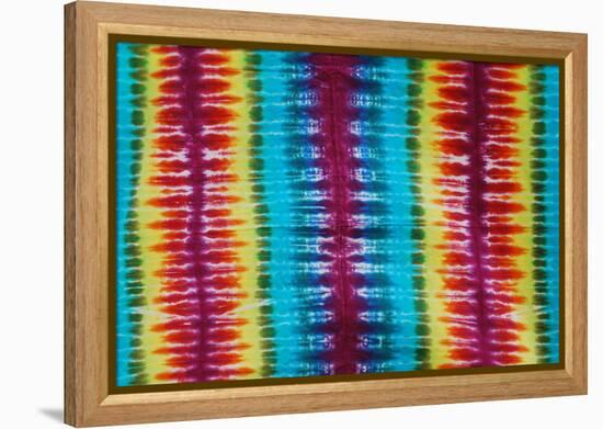 Multi Colored Tie Dye Design-dgphotography-Framed Premier Image Canvas