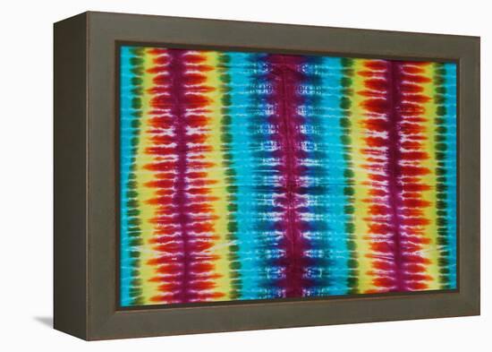 Multi Colored Tie Dye Design-dgphotography-Framed Premier Image Canvas