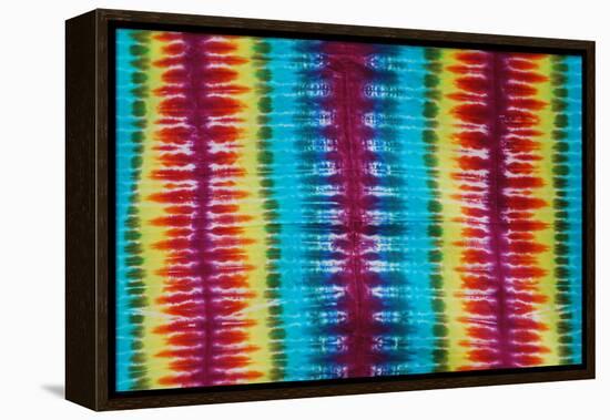 Multi Colored Tie Dye Design-dgphotography-Framed Premier Image Canvas