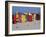 Multi-Coloured Beach Tents and Umbrellas, Deauville, Calvados, Normandy, France-David Hughes-Framed Photographic Print