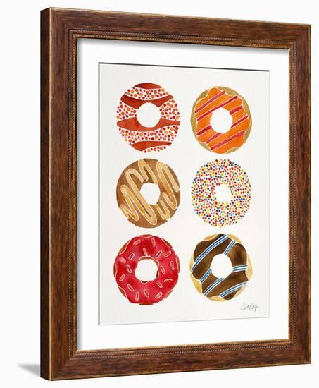 Multi Donuts-Cat Coquillette-Framed Giclee Print