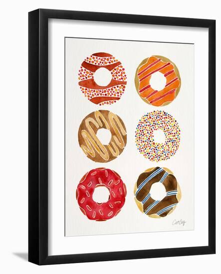 Multi Donuts-Cat Coquillette-Framed Giclee Print