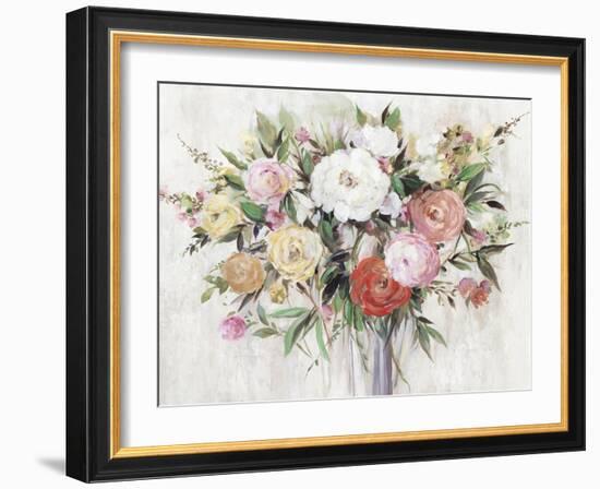 Multi Floral-Asia Jensen-Framed Art Print