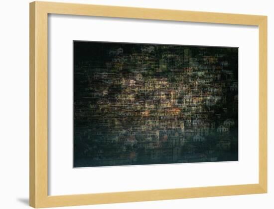 Multi House-Roberto Marini-Framed Giclee Print