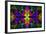 Multicolor Beautiful Fractal Pattern-velirina-Framed Art Print