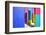 Multicolor Modern Architecture-robypangy-Framed Photographic Print