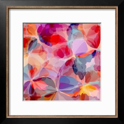 Multicolored Background Watercolor Painting Art Print By Epic44