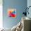 Multicolored Background Watercolor Painting-epic44-Framed Stretched Canvas displayed on a wall