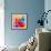 Multicolored Background Watercolor Painting-epic44-Framed Art Print displayed on a wall