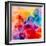 Multicolored Background Watercolor Painting-epic44-Framed Art Print