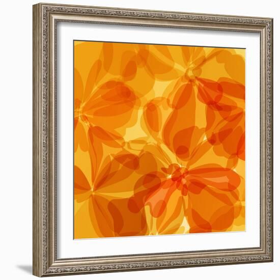 Multicolored Background Watercolor Painting-epic44-Framed Art Print