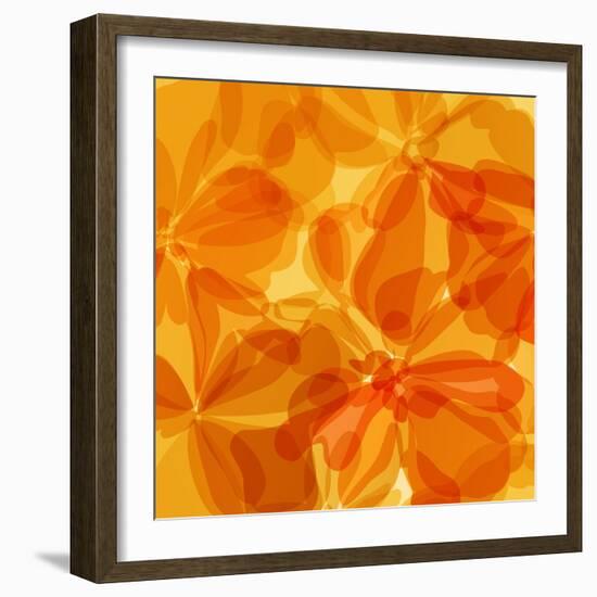 Multicolored Background Watercolor Painting-epic44-Framed Art Print