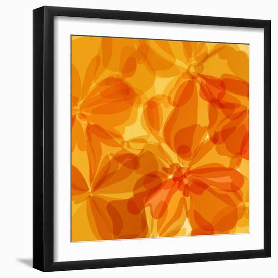 Multicolored Background Watercolor Painting-epic44-Framed Art Print